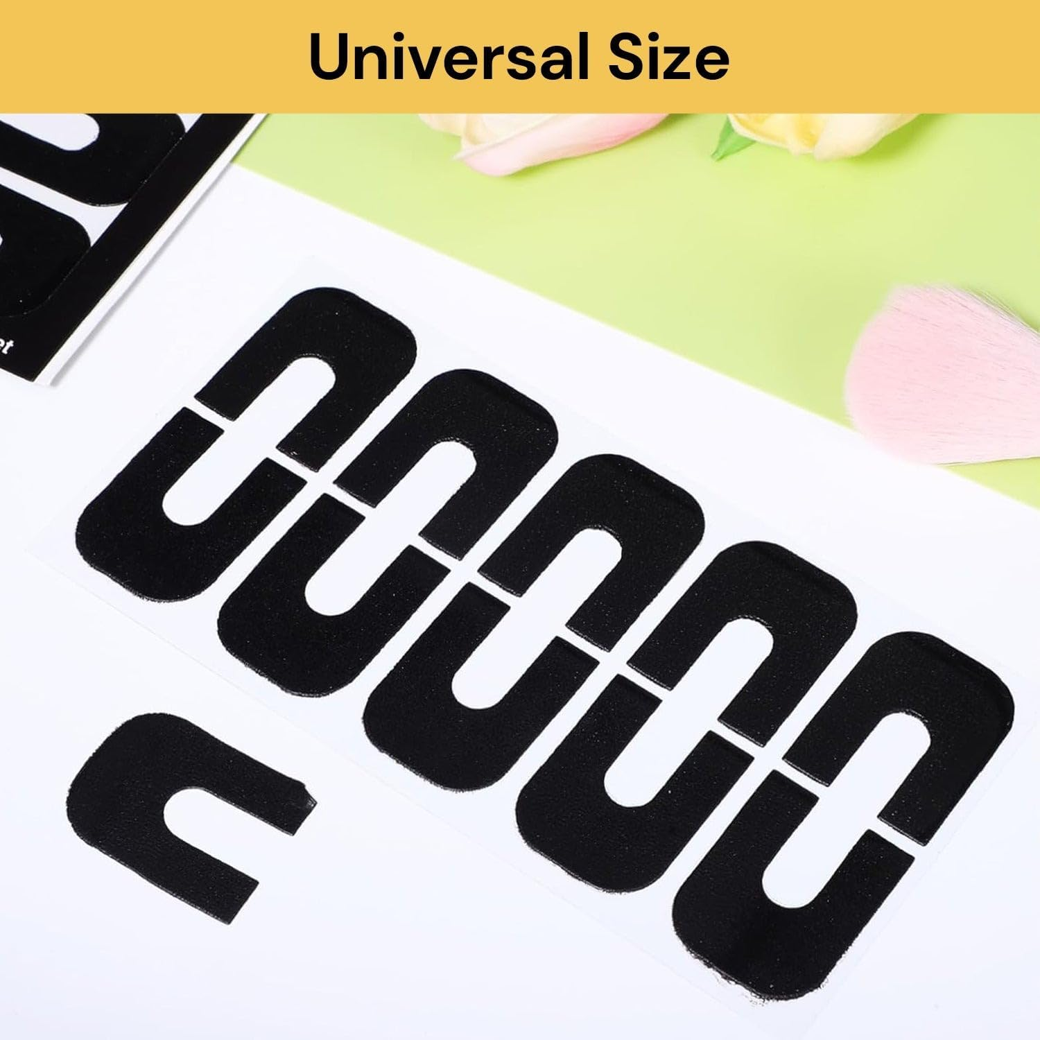 EZONEDEAL Peel off Nail Stickers Tape Spill-Proof Stickers Nail Guards Nail Polish Protector for Nails Painting Decoration Nails Protector DIY (Orange 10PCS / 1Sheet) image number 6