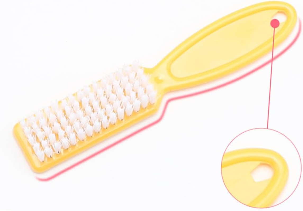 FRCOLOR Sturdy Nail Brush for Nail Art and Manicure Cleaning Dust and Filing Residue Comfortable Handle Design image number 5