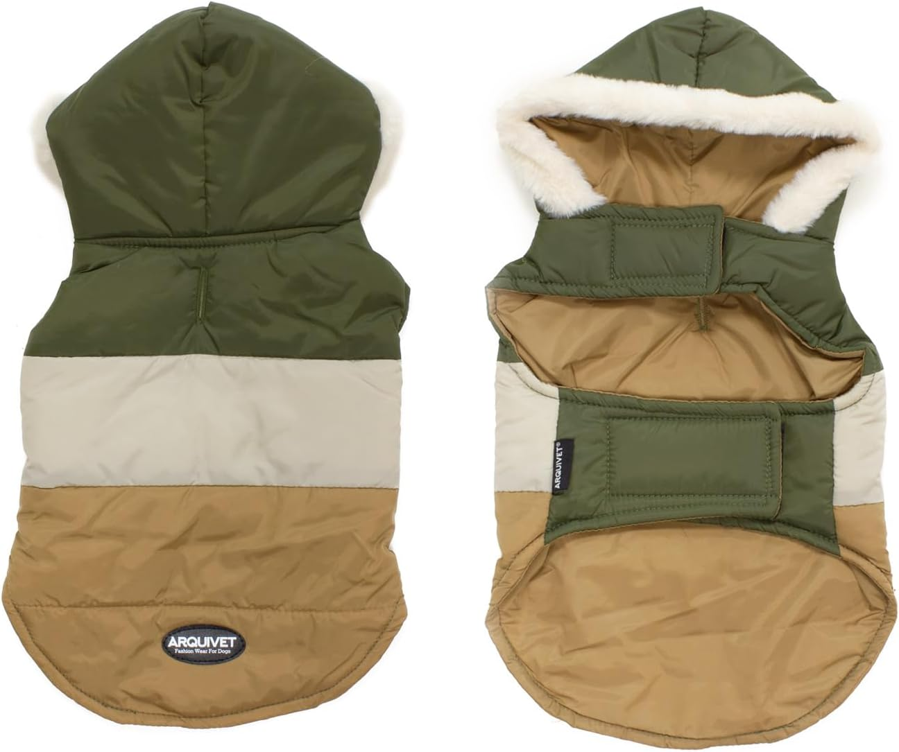 Arquivet - Kailash Dog Coat with Hood L - 35 Cm - Protection from Cold Dog Coat image number 2