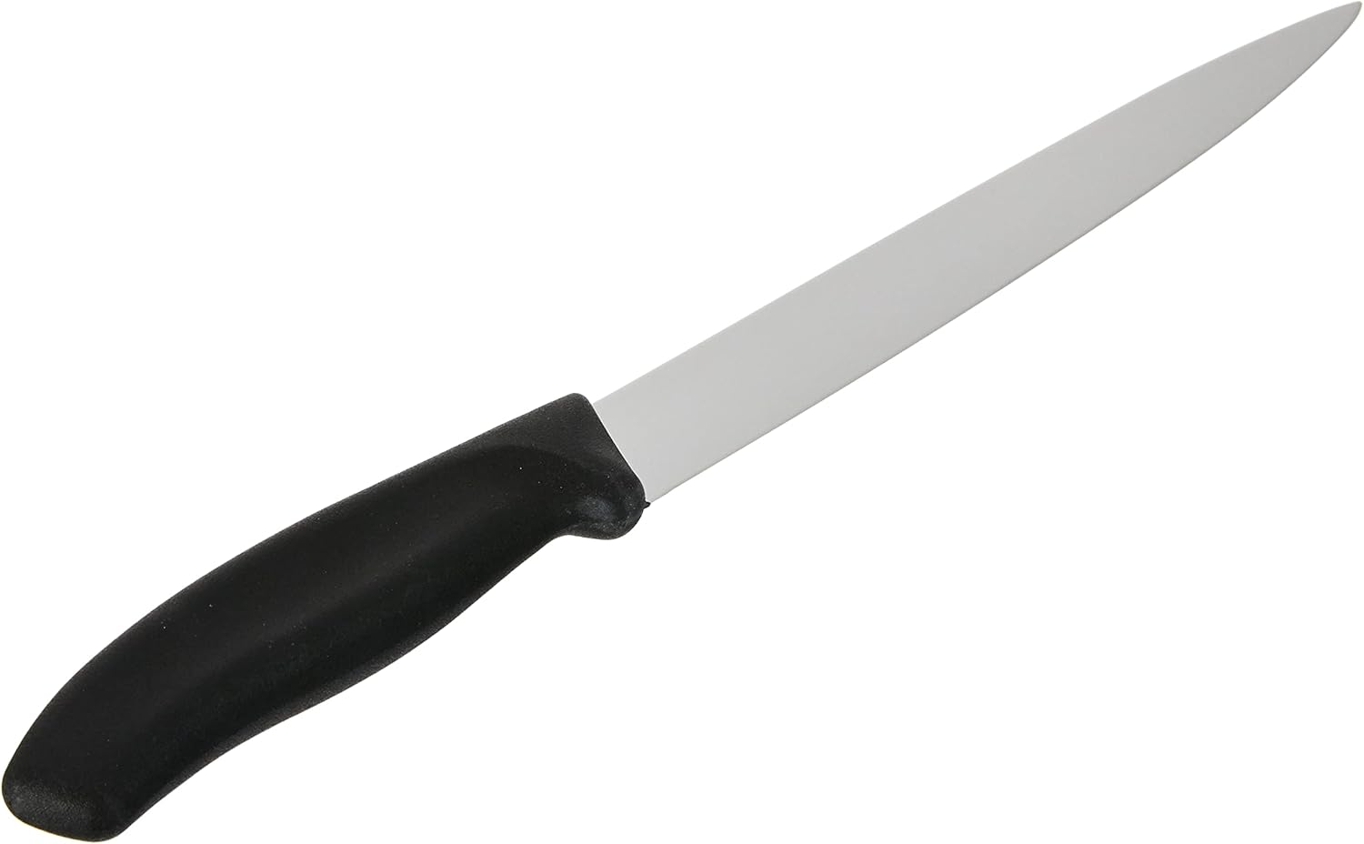 Victorinox Swiss Classic Wide Flexible Blade Filleting Knife, Black, 6.8713.20B image number 4