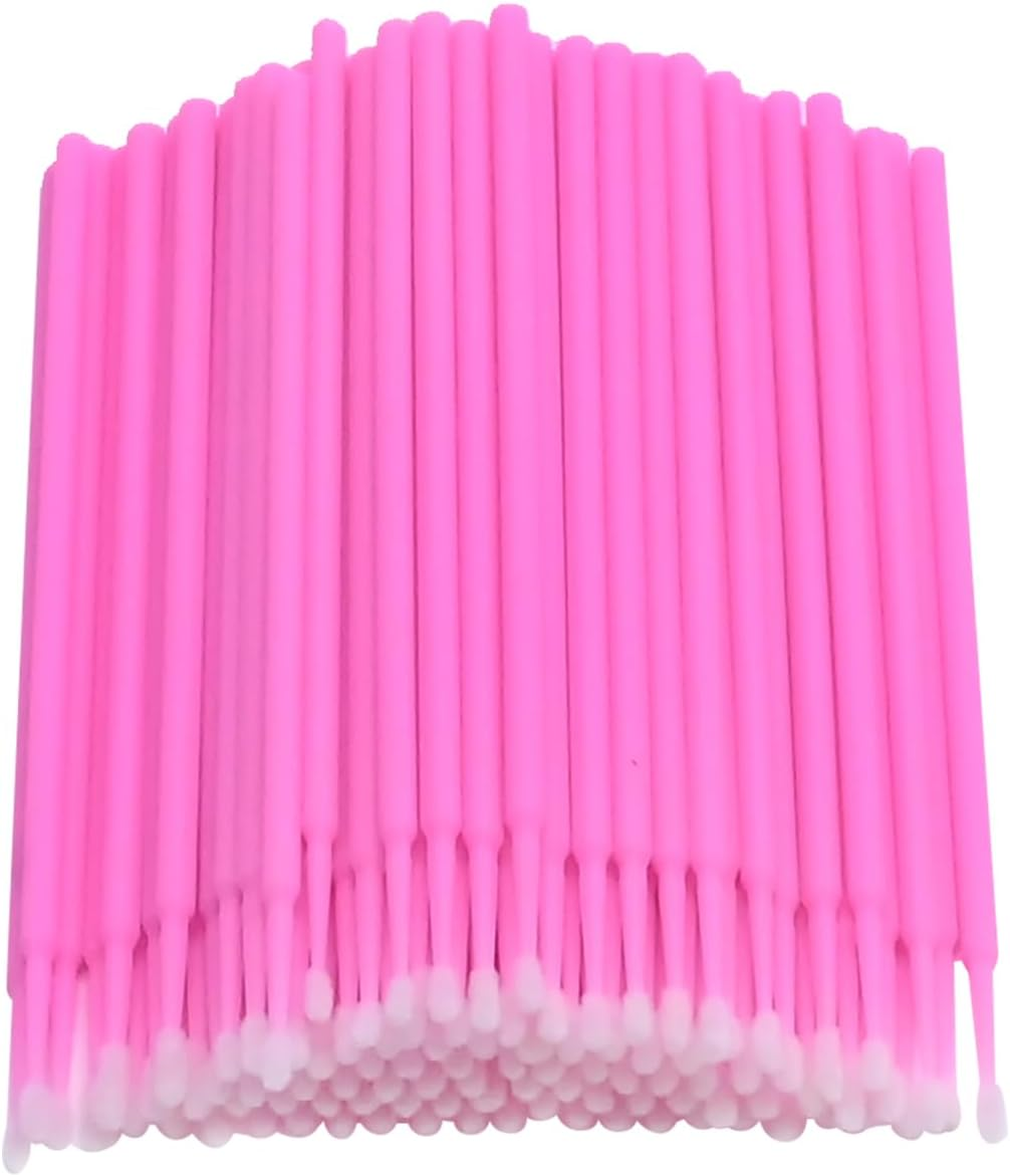 Touch up Paint Brushes for Automotive Paint Chip Repair Disposable Micro Applicators 1.2MM White 100PCS