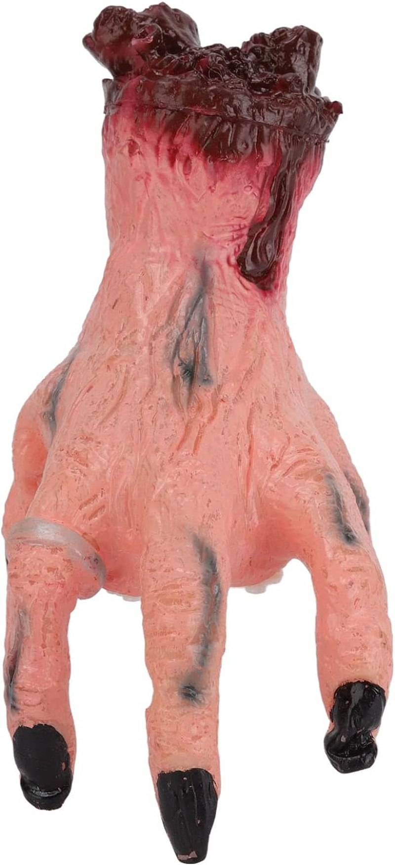 Gugxiom Crawling Hand Halloween Battery Powered, Automatic Crawl Battery Powered Lifelike Scary Moving Hand, Halloween Decorations Festival Props, for Costume Party image number 5
