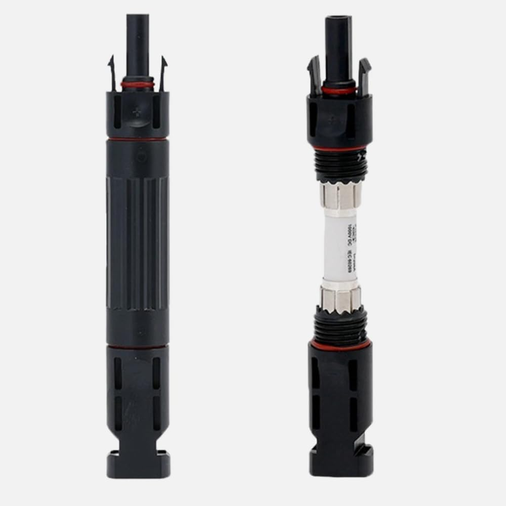 Set of 5 ZONADA 15A Solar Fuse Holder Inline Fuse IP67 Waterproof DC 1000V Solar Panel Fuse Link for PV System Solar Array Solar Combiner Box Solar Inverter Solar Charge Controller Outdoor Use image number 1