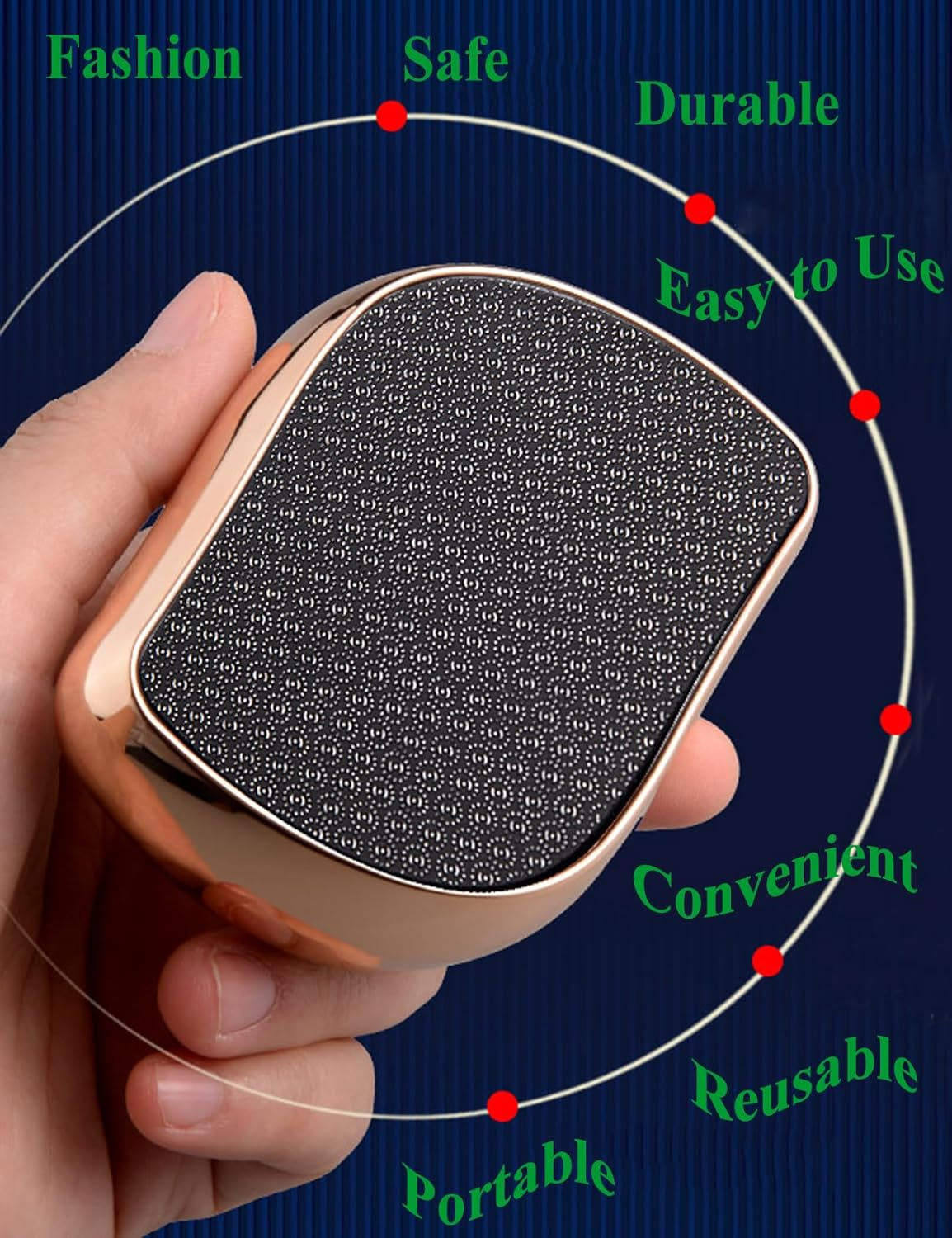 Foot Files Nano Glass Foot File Callus Remover, New Generation of Foot File Callus Remover Pedicure Exfoliating Scrub Scraper Tool for Dead Skin Cracked Dry Wet Feet Safely Remove Tough Calluses (BK) image number 6