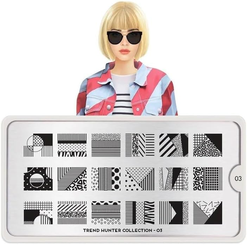 Moyou Stamp Stencil Trend Hunter 03 image number 1