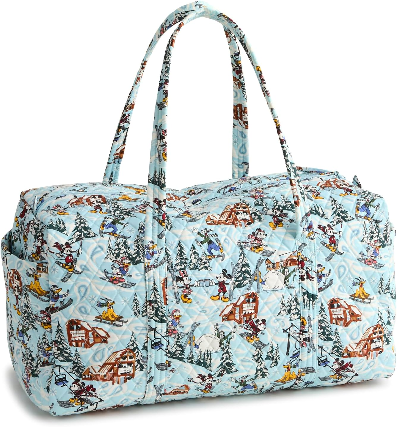 Vera Bradley Premium Cotton Disney Large Original Duffel Bag image number 5