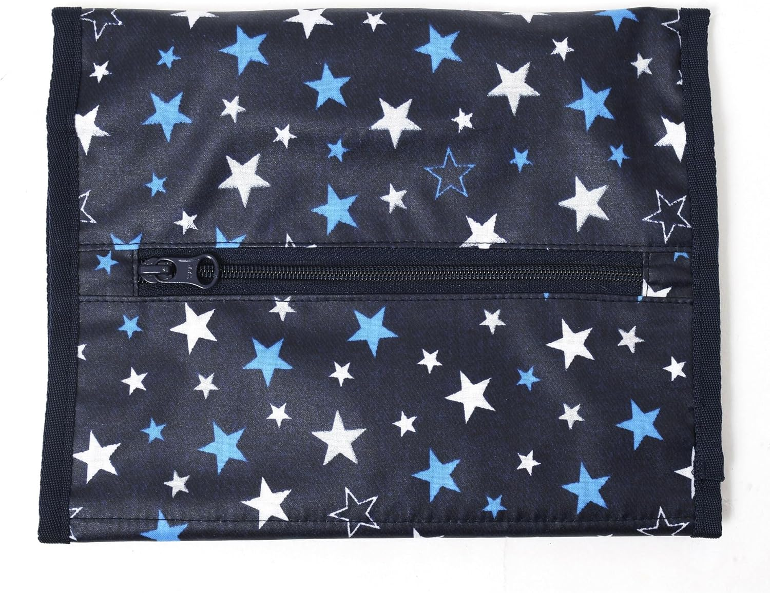 Colorful Candy Style B8001700-BTR Diaper Pouch (Clutch Type), Diaper Changing Sheet, Set of 2, Animal Star image number 1