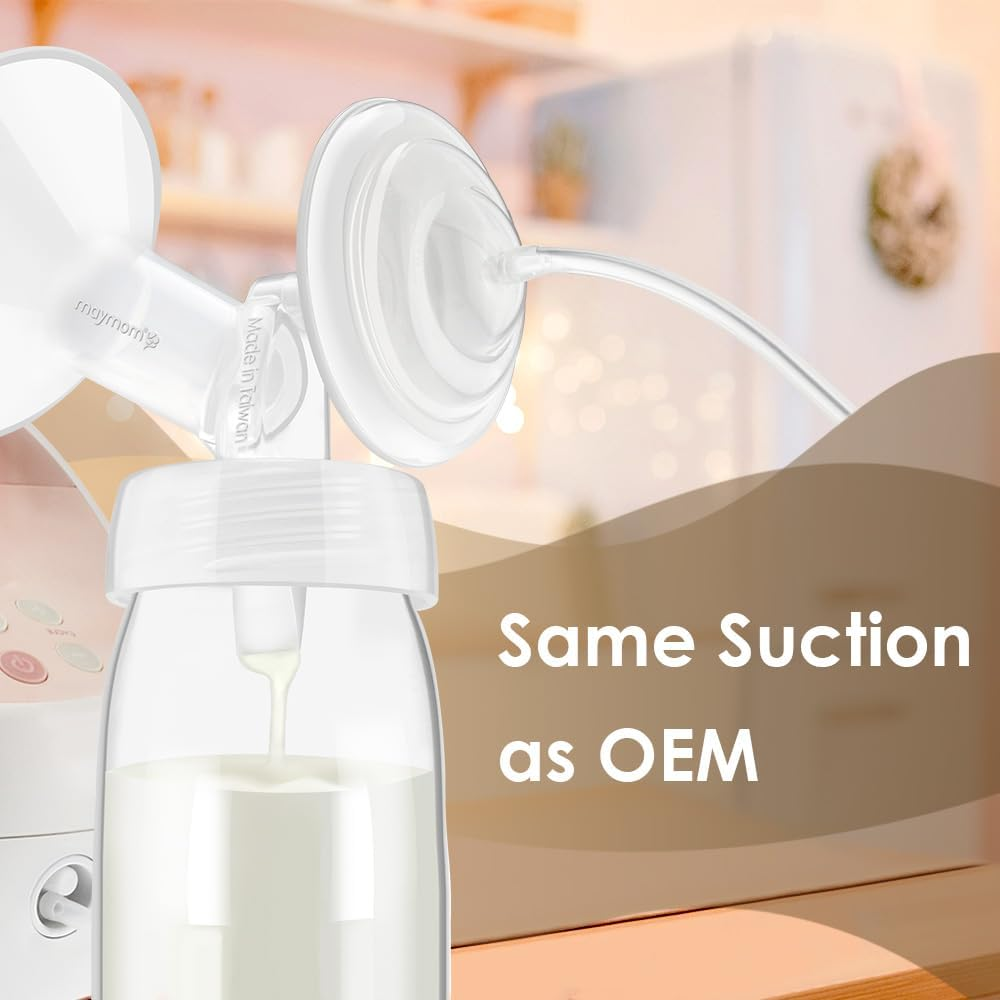 Maymom Pump Part Compatible with Spectra S1,S2 Spectra 9 plus Breastpump; Incl Wide Mouth Flange (Two Flange-22Mm. Flange) Not Original Spectra Flange; Not Spectra Baby USA Parts image number 1