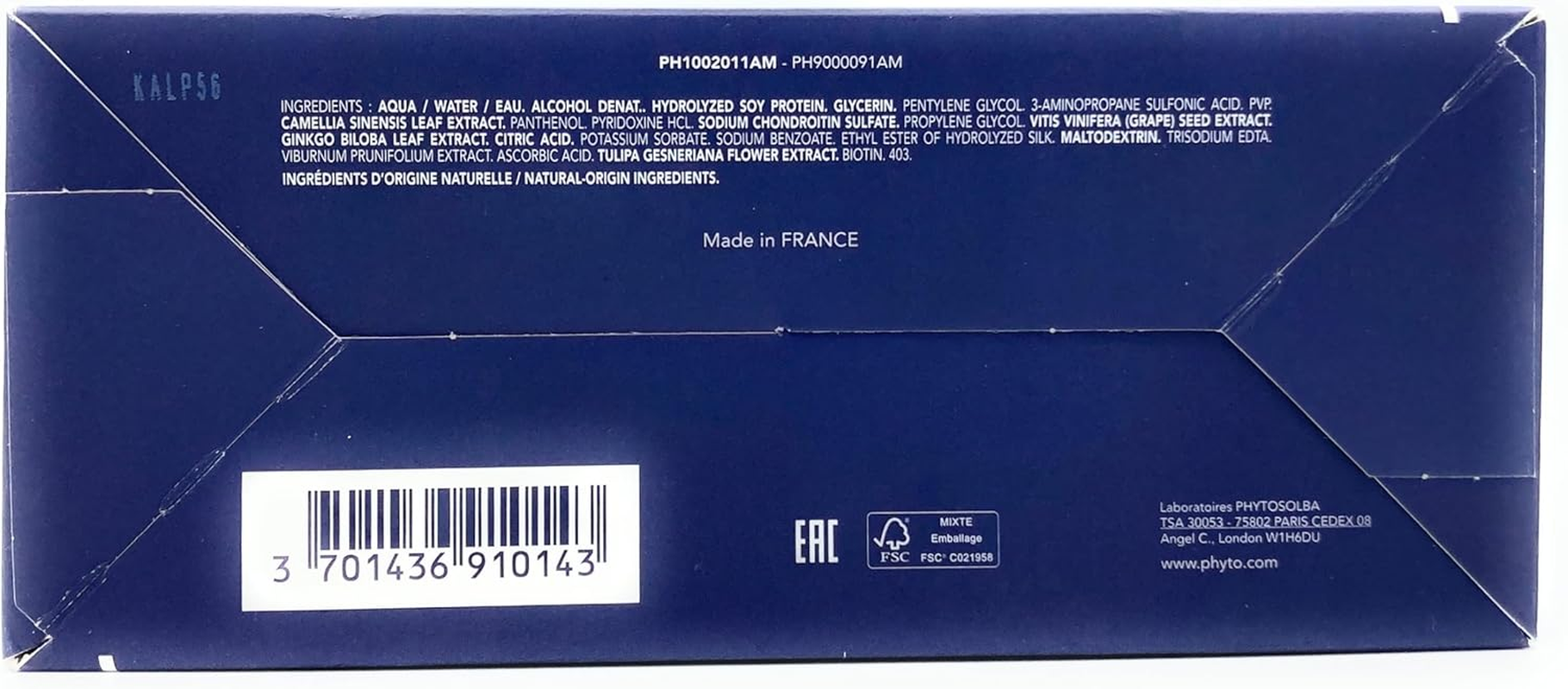 PHYTO Phytocyane Densifying Treatment Serum 12X7.5Ml image number 3