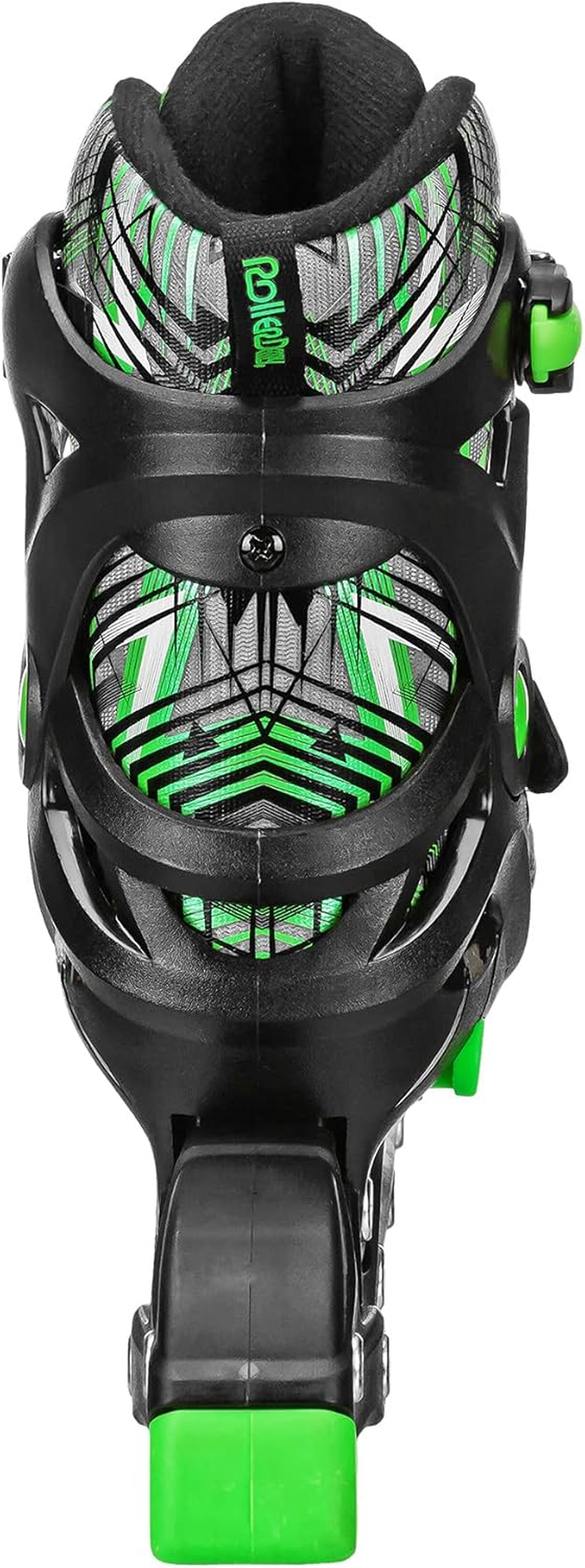 Roller Derby Girls Inline Skates, Adjustable Size, Purple, Light up Wheels, 70Mm Polyurethane Wheels, Gold-5 Speed Bearings, Medium (Fits 2-5), Small (Fits 11-1) image number 5