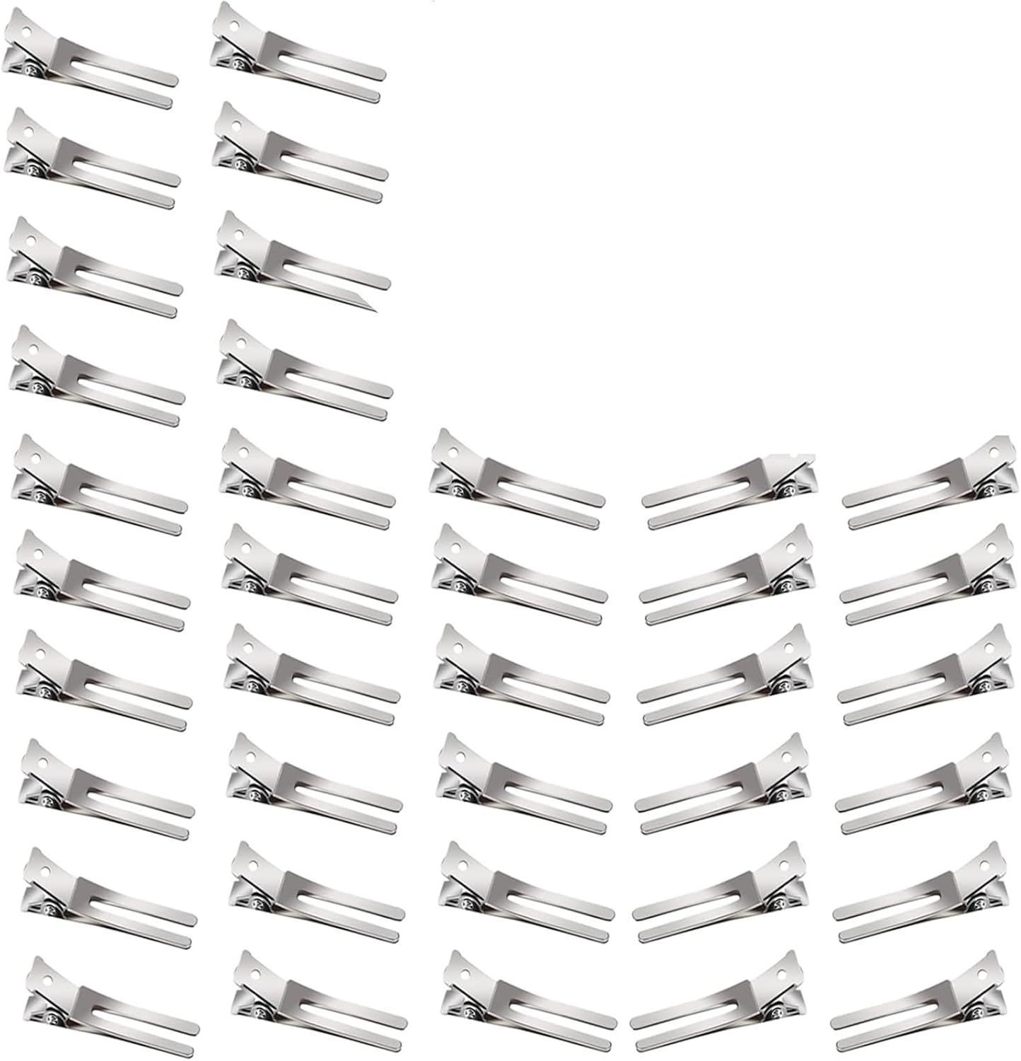 Pack of 50 Curling Clips, DIY Styling Clips for Hairdressing Salon image number 1