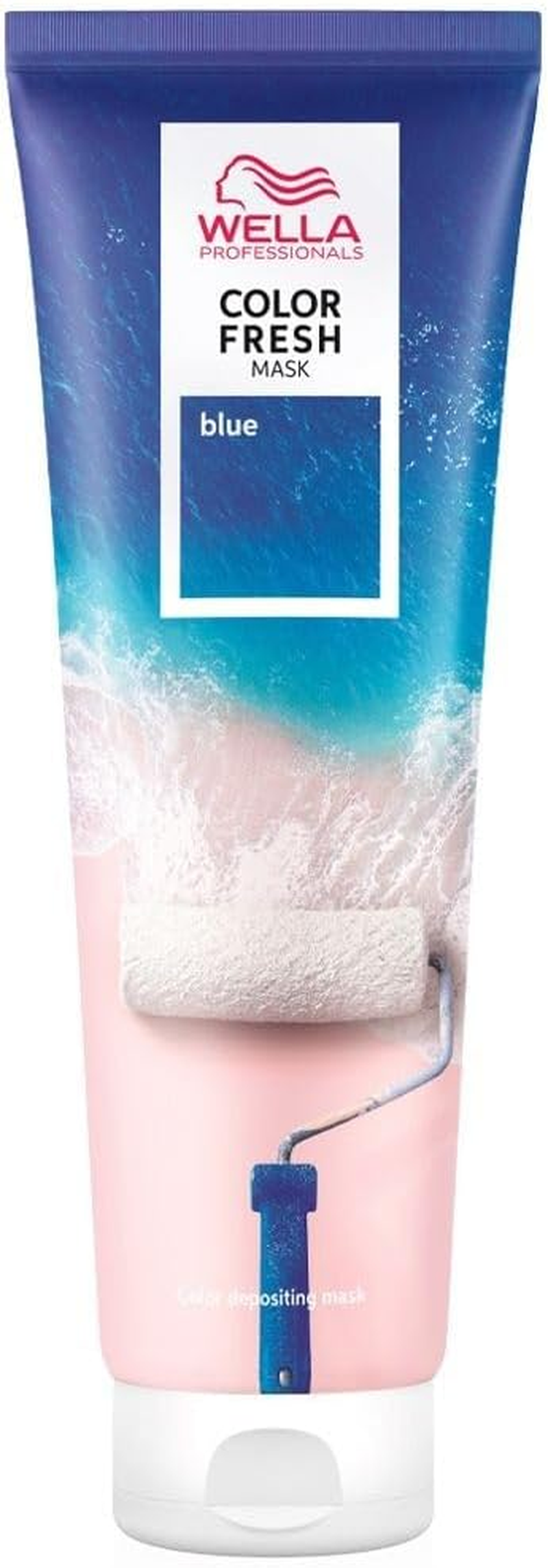 Wella Professionals Color Fresh Mask Mint - Hair Treatment for Visible Transformation of Hair Colour - Nourishing Tint with Avocado Oil - for Lightened and Light Hair - 150 Ml