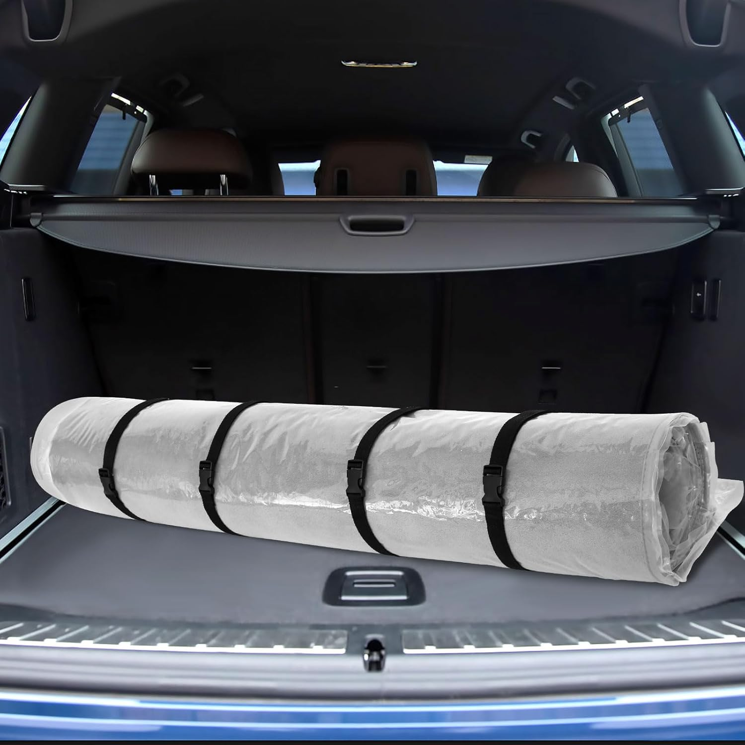 MABCIRY Mattress Vacuum Bag for Moving and Storage, Leakproof Vacuum Seal Mattress Bag, Transparent Vacuum Mattress Storage Bag, Memory Foam Latex Mattress Bag image number 5