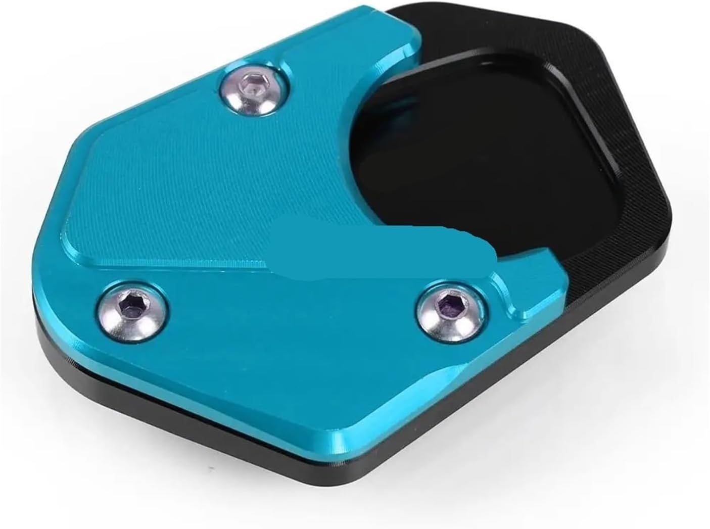 Compatible with CFMOTO 450SR 450SS 450NK 450CLC 450 SR SS NK CLC 2022 2023 2024 Motorcycle Kickstand Side Stand Extension Enlarger Plate Pad(Black)