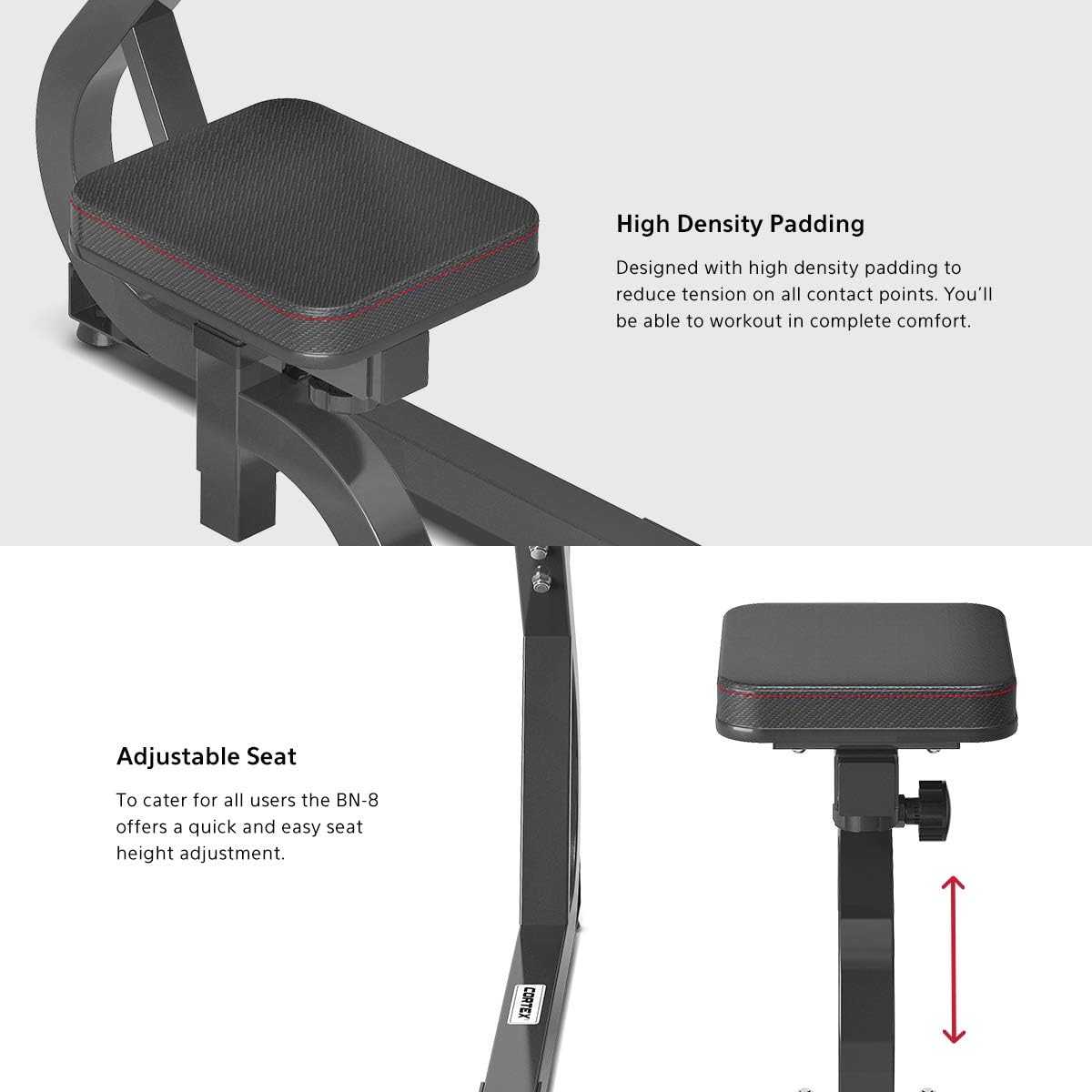 CORTEX BN-8 Preacher Pad Arm Bicep Curl Weight Lifting Support Home Gym image number 6