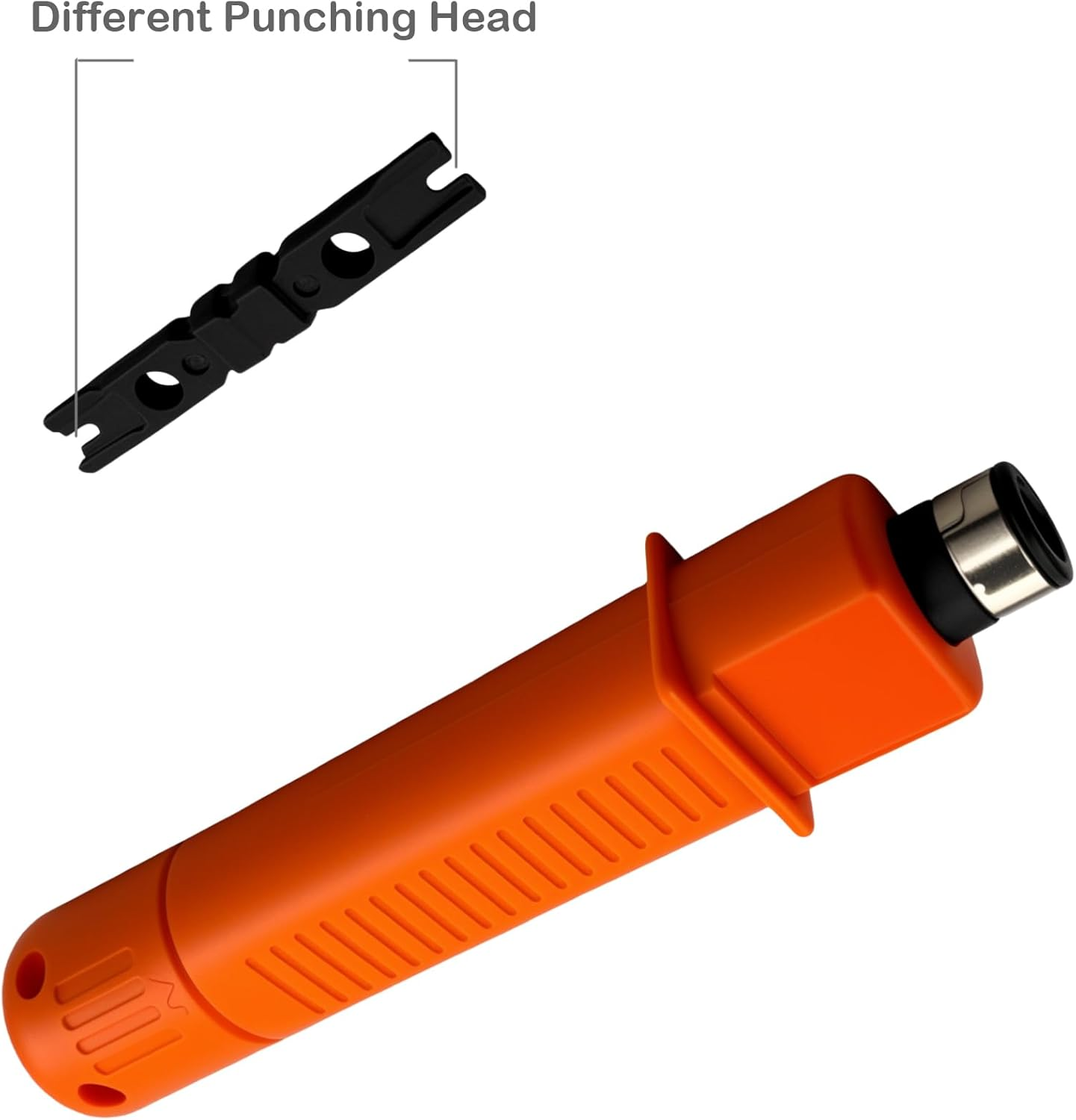 EFGTEK Punch down Tool,110 and 88 Type Impact Ethernet Punch down Tool for Seating Wire into Terminal Tool,For Cat 8, Cat 7, Cat 6A, Cat 6, Cat 5E, Cat 5 Network image number 2