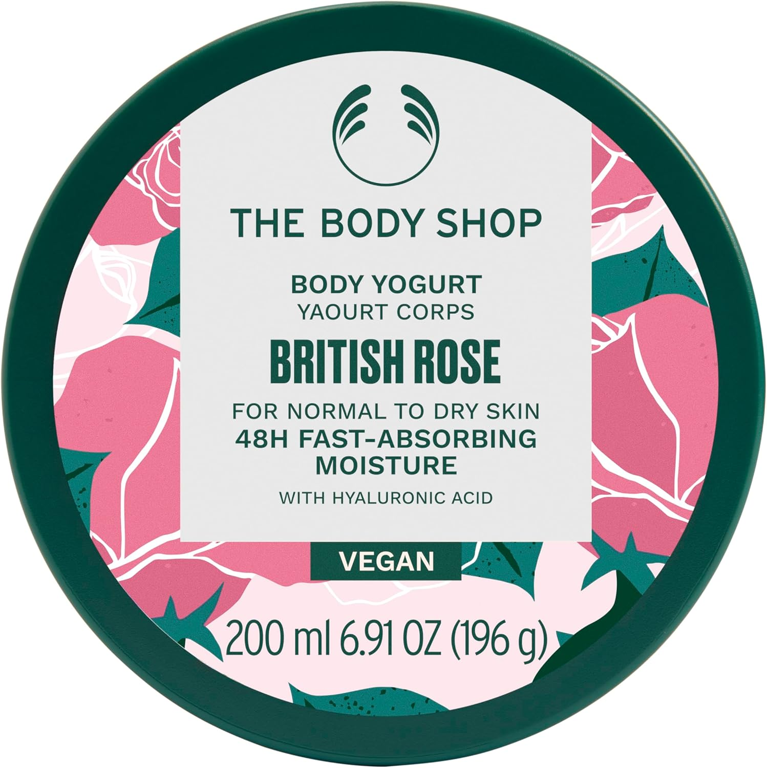 The Body Shop British Rose Body Yogurt, 198 G (1097390) image number 3