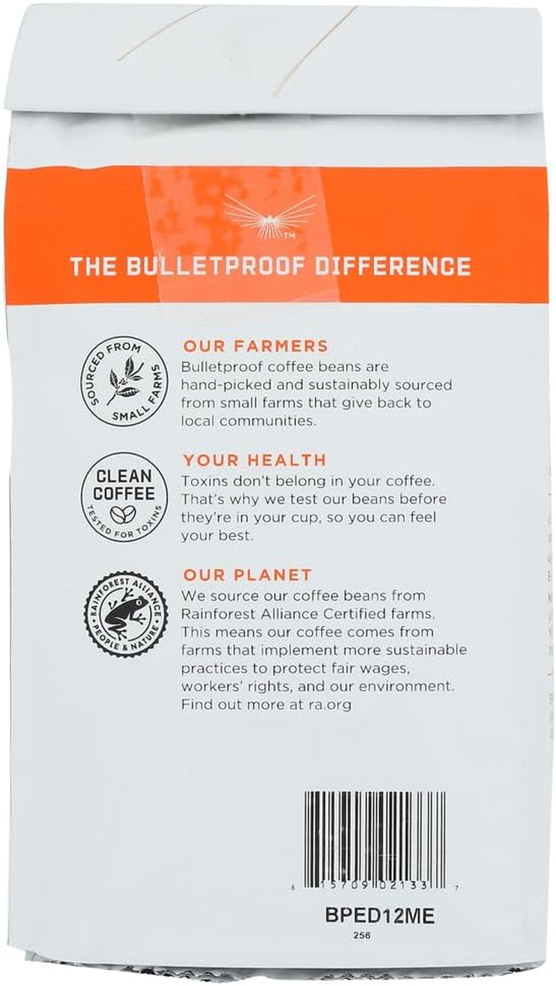 Bulletproof the Mentalist Ground Coffee, Medium Dark Roast, 12 Oz