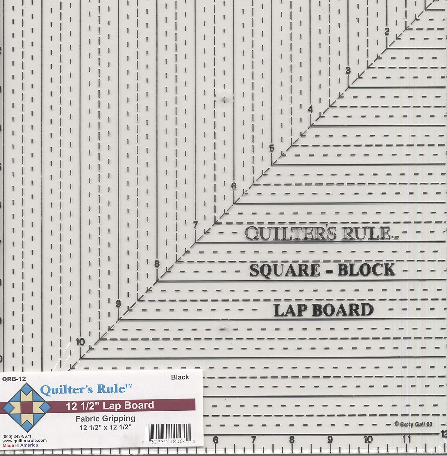 Quilter'S Rule 12-1/2-Inch-By-12-1/2-Inch Quilter'S Lap Board