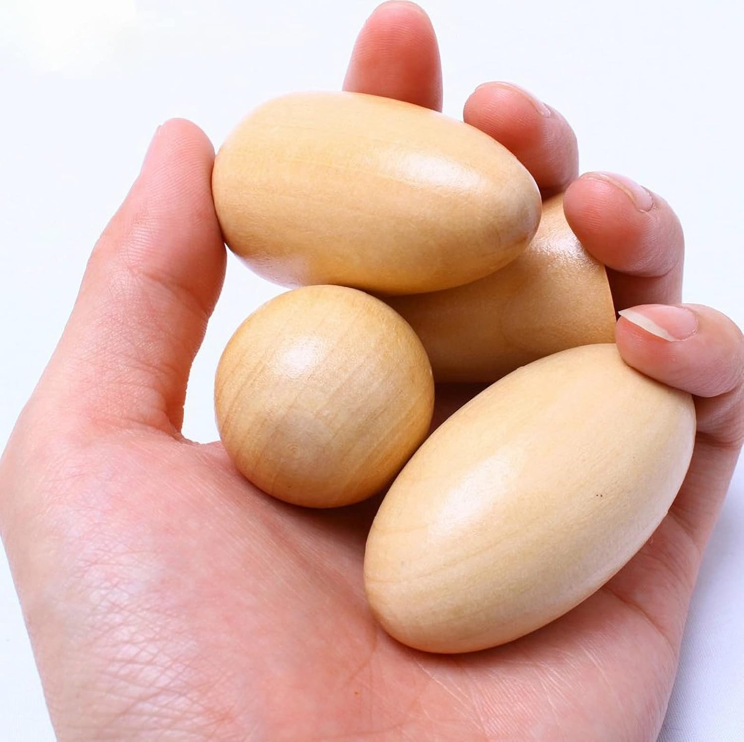 BOHS Geometry Solids Guess Game - 3D Shapes Miniature Set -Wooden Montessori Toys - Pack of 10Pcs - Ages 3 and Up image number 5