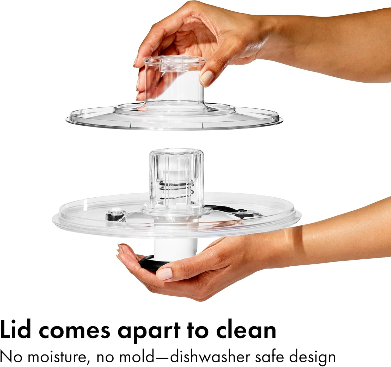 OXO Good Grips Glass Salad Spinner, 4 Litre image number 3