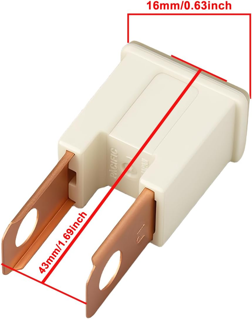 Car Alternator Fuse 90982-08274 120A Compatible with Toyota Compatible with Toyota Alphard 3 Generation image number 2