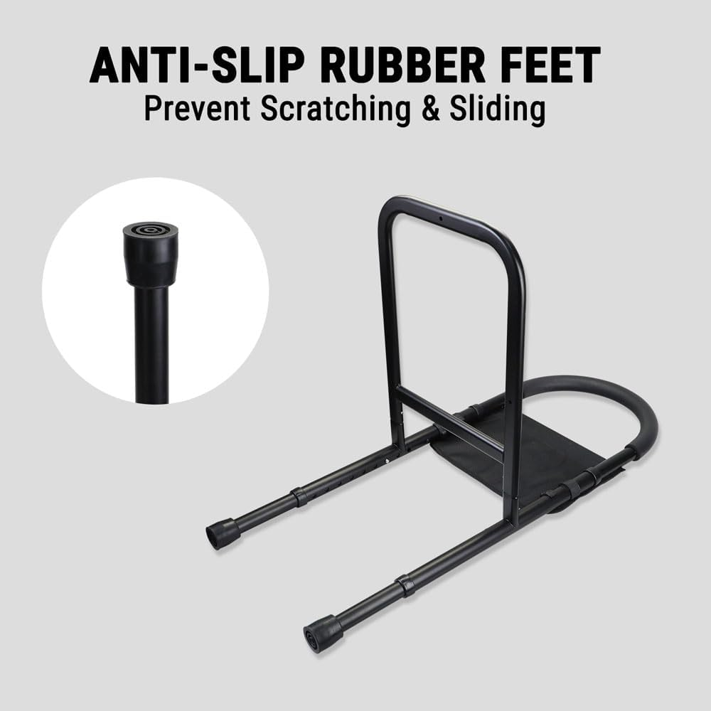 Bedside Safety Bed Rail W/Pouch Elderly Mobility Adjustable Rack Support Bar image number 5