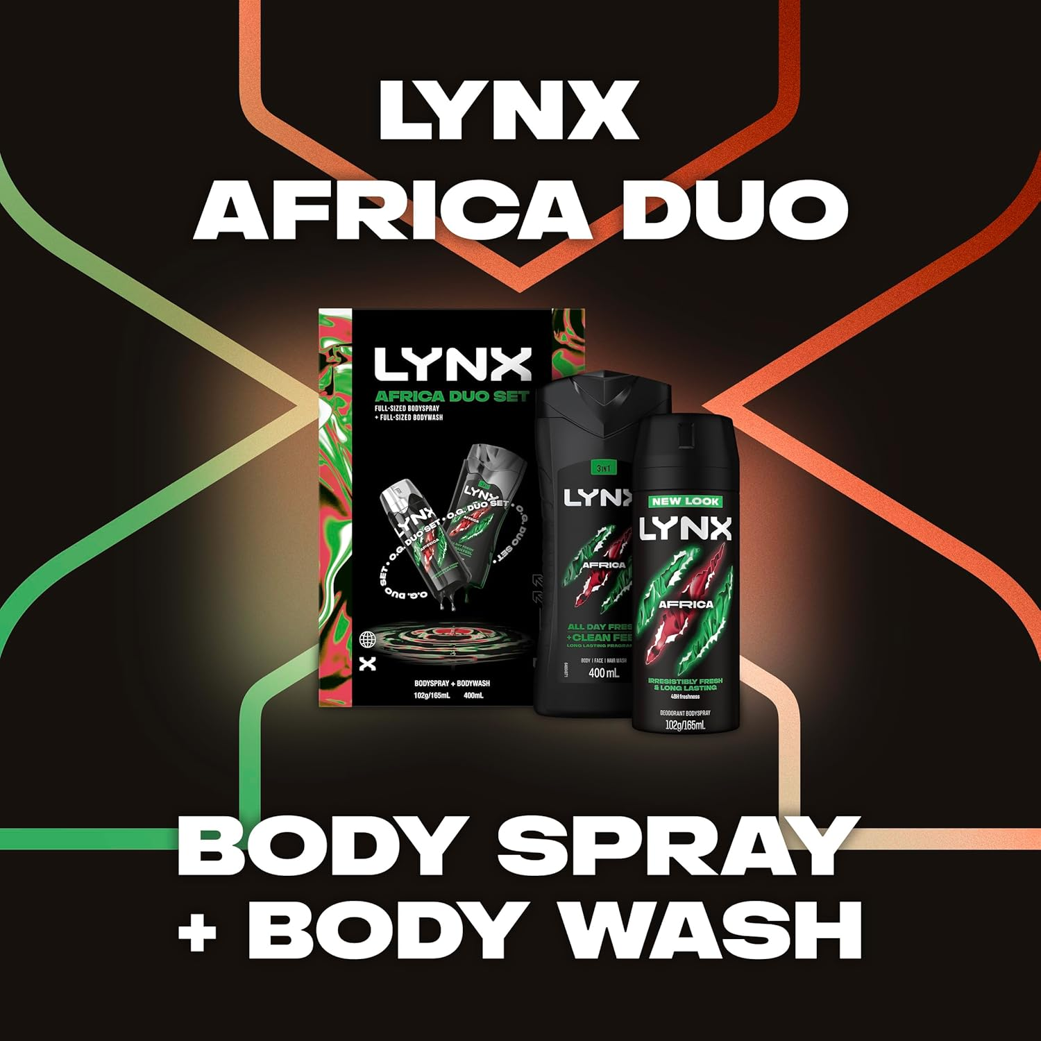 LYNX Giftset Duo Africa R25 565 ML image number 6