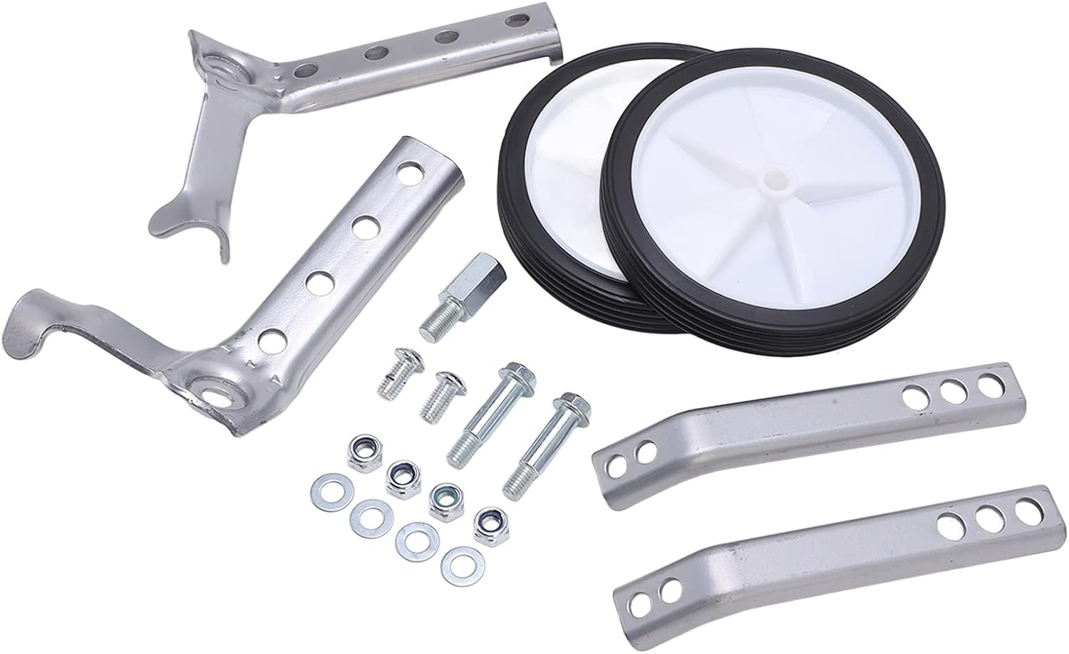 Training Wheels for Kids Bike, Training Wheels, Adjustable Stabilizer Mounted Kit, Compatible for 18 20 22 24 Inch Single Speed, Suitable for Beginners image number 4