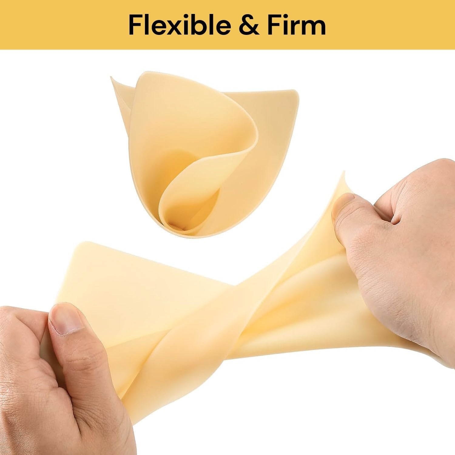 Spendeal 15 Pack Blank Tattoo Practice Skin, 1Mm Double-Sided Practice Light Beige, Suitable for Microblading Tattooing, Eyebrow, Lip Tattoo Set, for Beginners and Experienced Tattoo Artists (20 * 14.5 Cm) image number 6