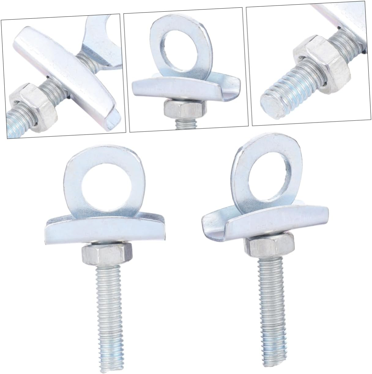 HONMEET 20Pcs Chain Adjustment Screw Bike Tensioner Fastener Bolt for Bmx Chain Repair Essential Bike Accessories Parts for Cycling image number 6