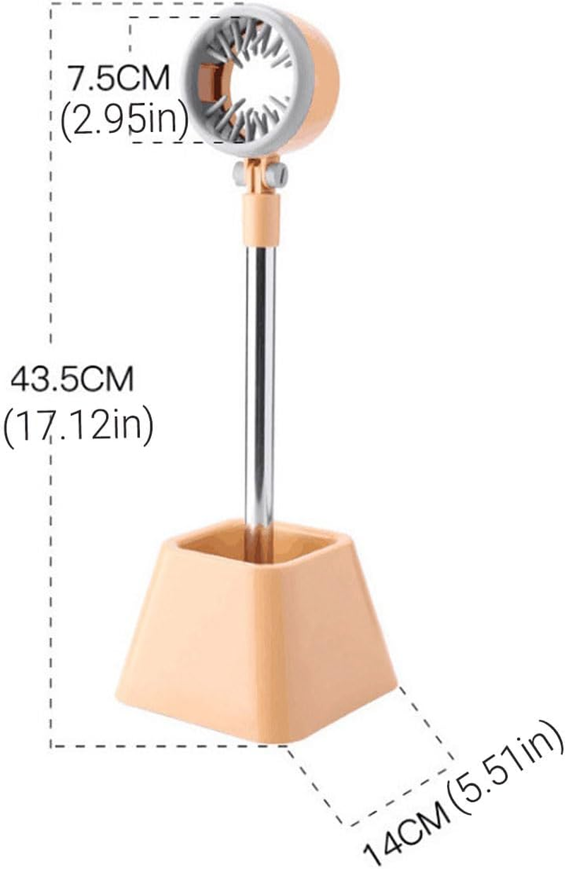 Adjustable Pet Hair Dryer Stand with 180&deg; Rotating Holder, Hands-Free Hair Drying for Dogs and Cats, Stable Base, Flexible Grooming Rack for Pet Bathing and Grooming image number 4