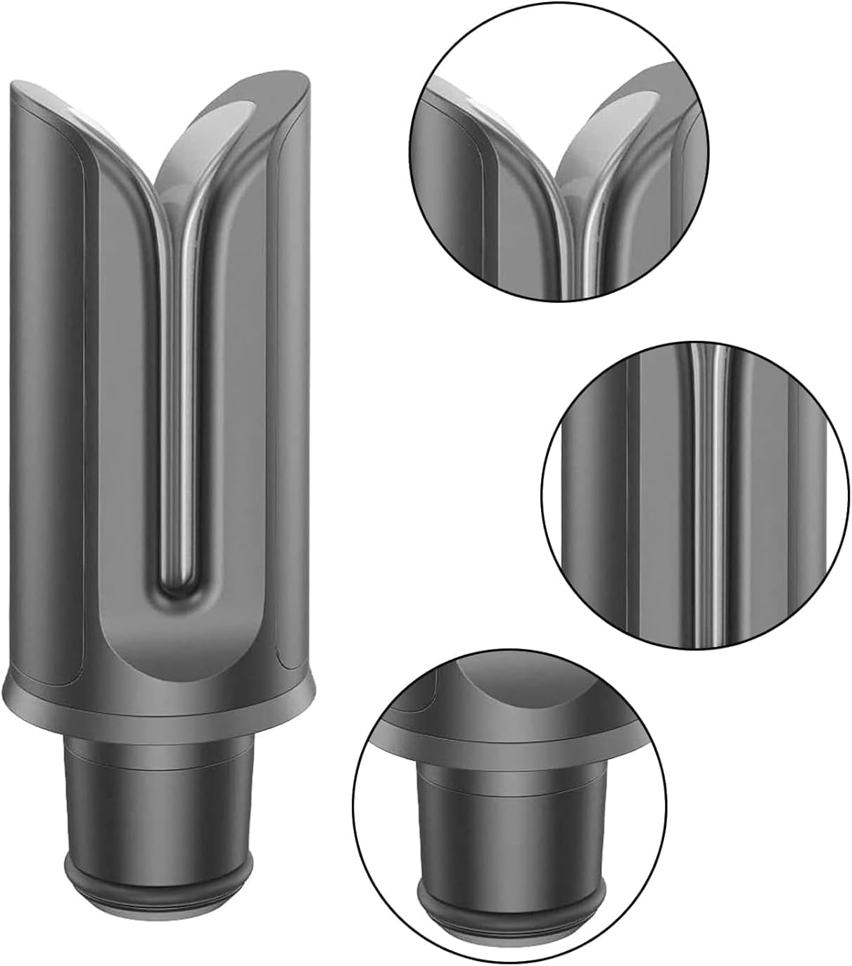 Hair Straightener Attachment Nozzle for Dyson Supersonic Hair Dryer HD15 HD08 HD01 HD02 HD03 HD04, Hair Dryer Hair Styling Plate Clip Straightening Tool Nozzle Replacement image number 2
