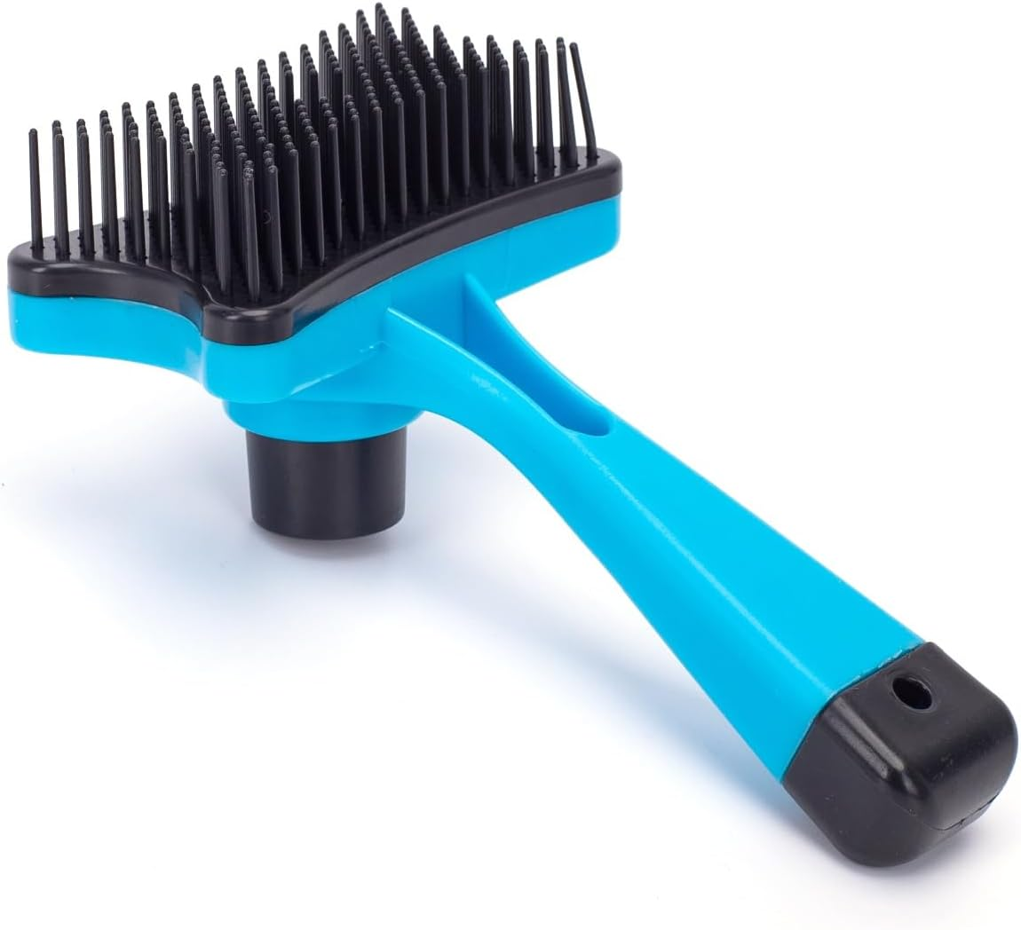 Pet Brush with Soft and Ergonomic Bristles, Ideal for Removing Loose Hair and Reducing Molting in Dogs and Cats image number 3