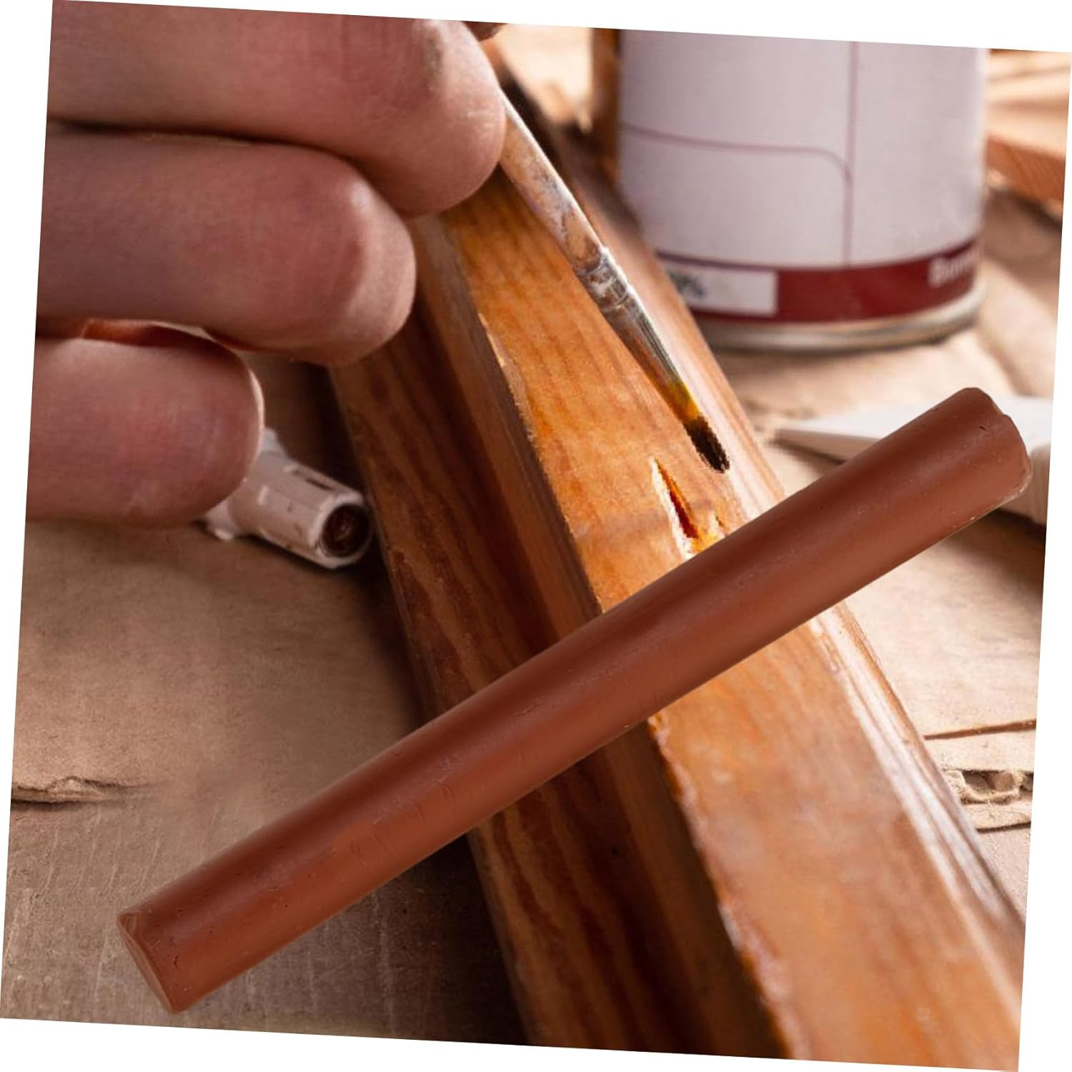 5Pcs Timber Floor Scratch Repair Stains Pen Markers for Furniture Touch Markers image number 1