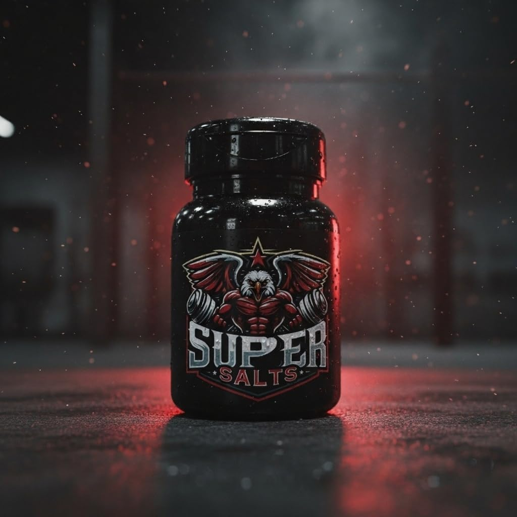 Super Salts | Extra Strong Ammonia Smelling Salts for Powerlifting, Weightlifting & Fitness | Boost Energy, Focus & Strength | Sports Recovery Formula &ndash; 50G