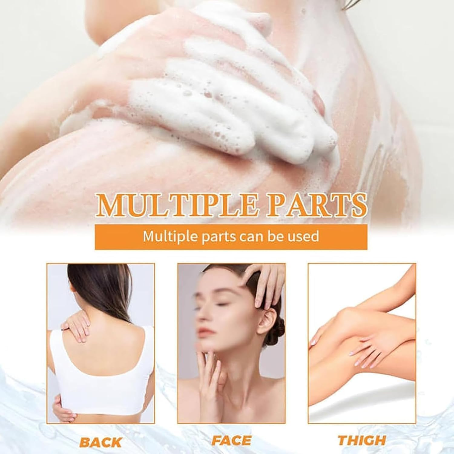 2Pcs Deep Cleansing Moisturizing Golden Perfume Soap,Silky Nourishment Gold Soap for for Face and Body,Natural Mild Handmade Essential Oilsoap