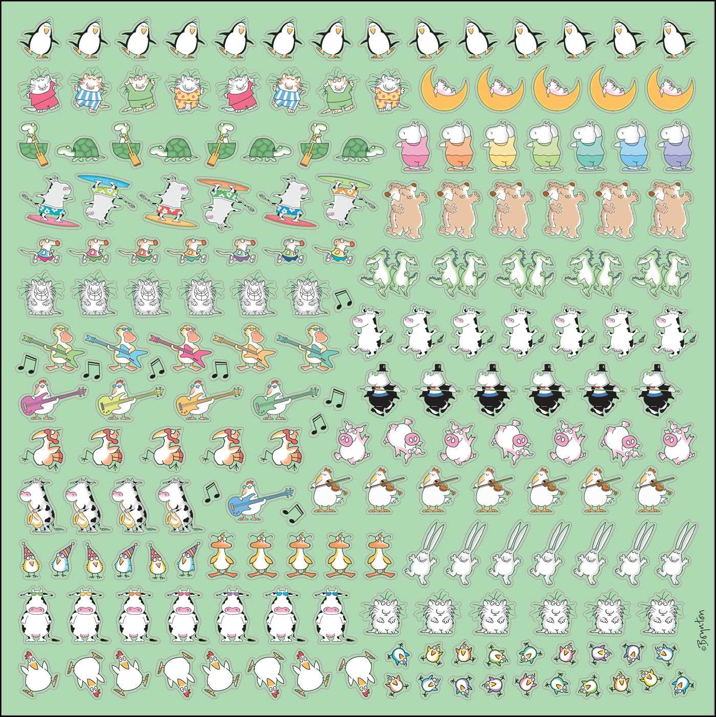 Sandra Boynton'S 17-Month 2025-2026 My Family Wall Calendar image number 5