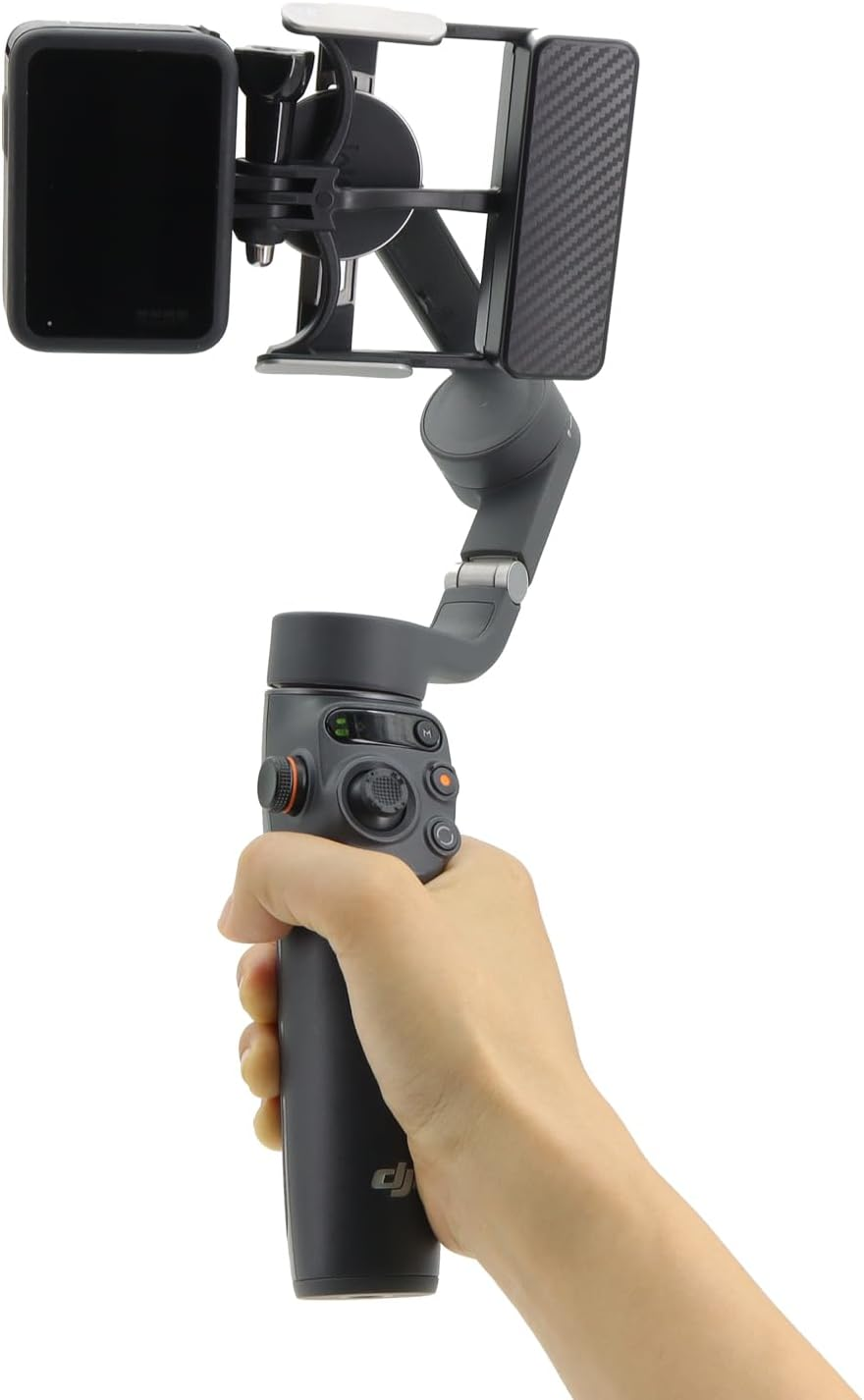 Levigo Gimbal Adapter Mount Action Camera Bracket Compatible with DJI OSMO 6/5/4/3, Adapt for DJI Action 4, for Gopro Series Sport Camera image number 2