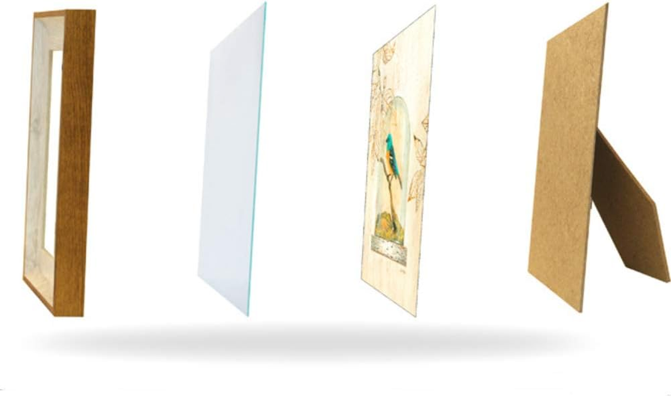 FRAMEWOLD 8X12 Picture Frames Blue.Front Opening 7.2X11.2. (20X30 Cm Picture Frame).Plastic Panel Not Glass. Imitation Wood Grain.Table Top Display and Wall Mounting.Carton Packaging.&hellip; image number 7