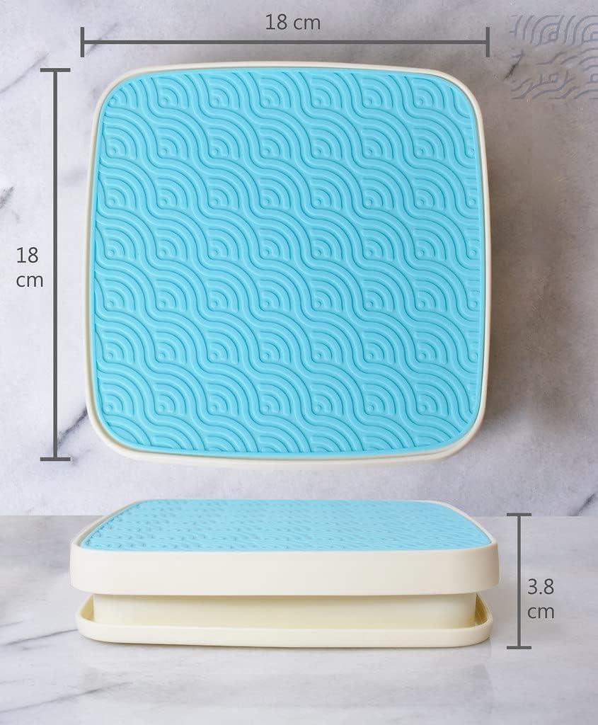 No More Ant Tray Plus-Indoor Moat Feeder for Cats and Dogs - No Plug Needed, Versatile for Any Use, Great for Pet Owners (Skyblue) image number 5