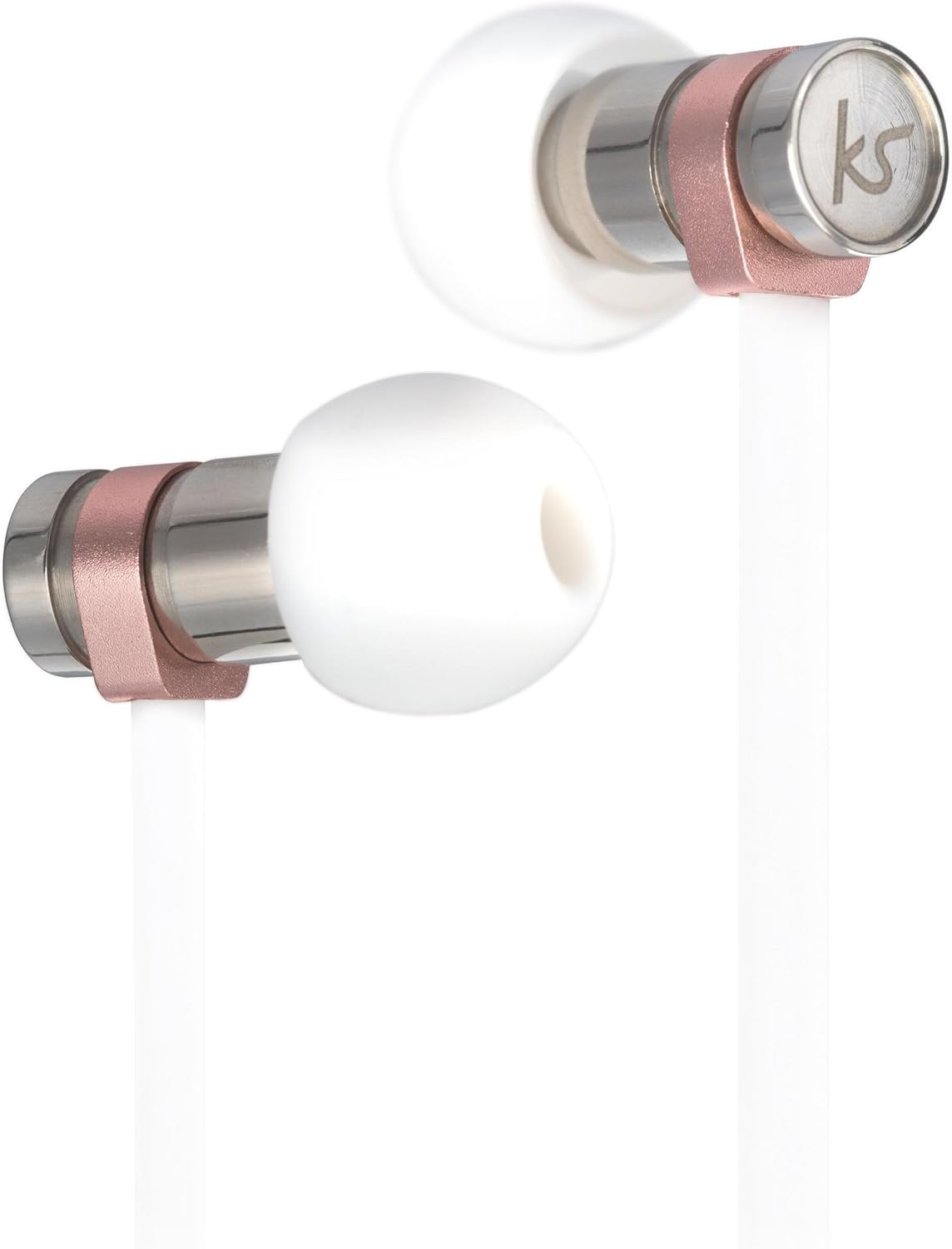 Kitsound Nova In-Ear Headphone with Microphone for Smartphones and Tablets - Rose Gold image number 6
