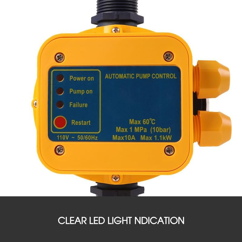 Tootoo Automatic Water Pump Controller Pressure Electric Switch image number 5