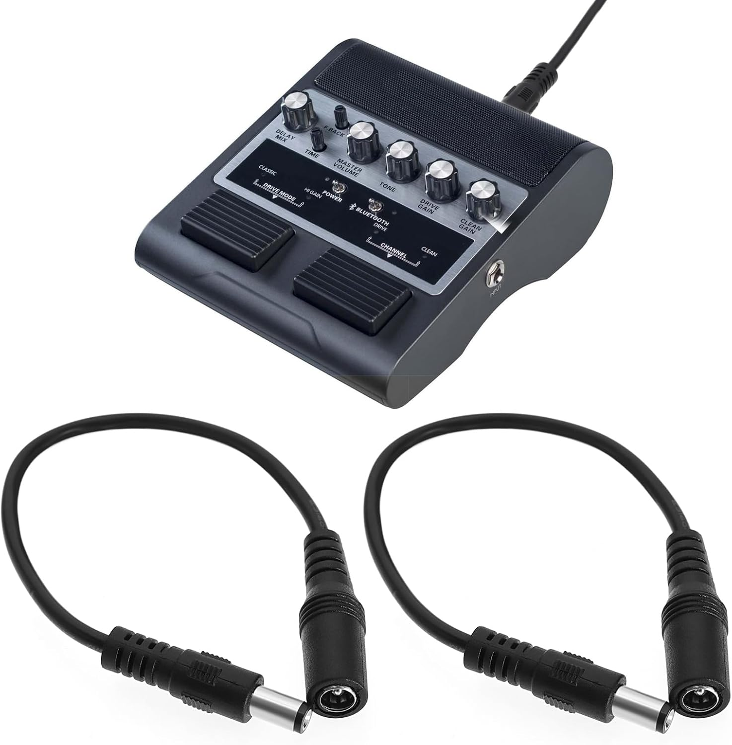 Emsea 2Pcs Reverse Polarity Power Conversion Cord Reverse Polarity Cable Reverse Polarity Converter Wire Accessories for Keyboard Speaker Radio 15Cm image number 3