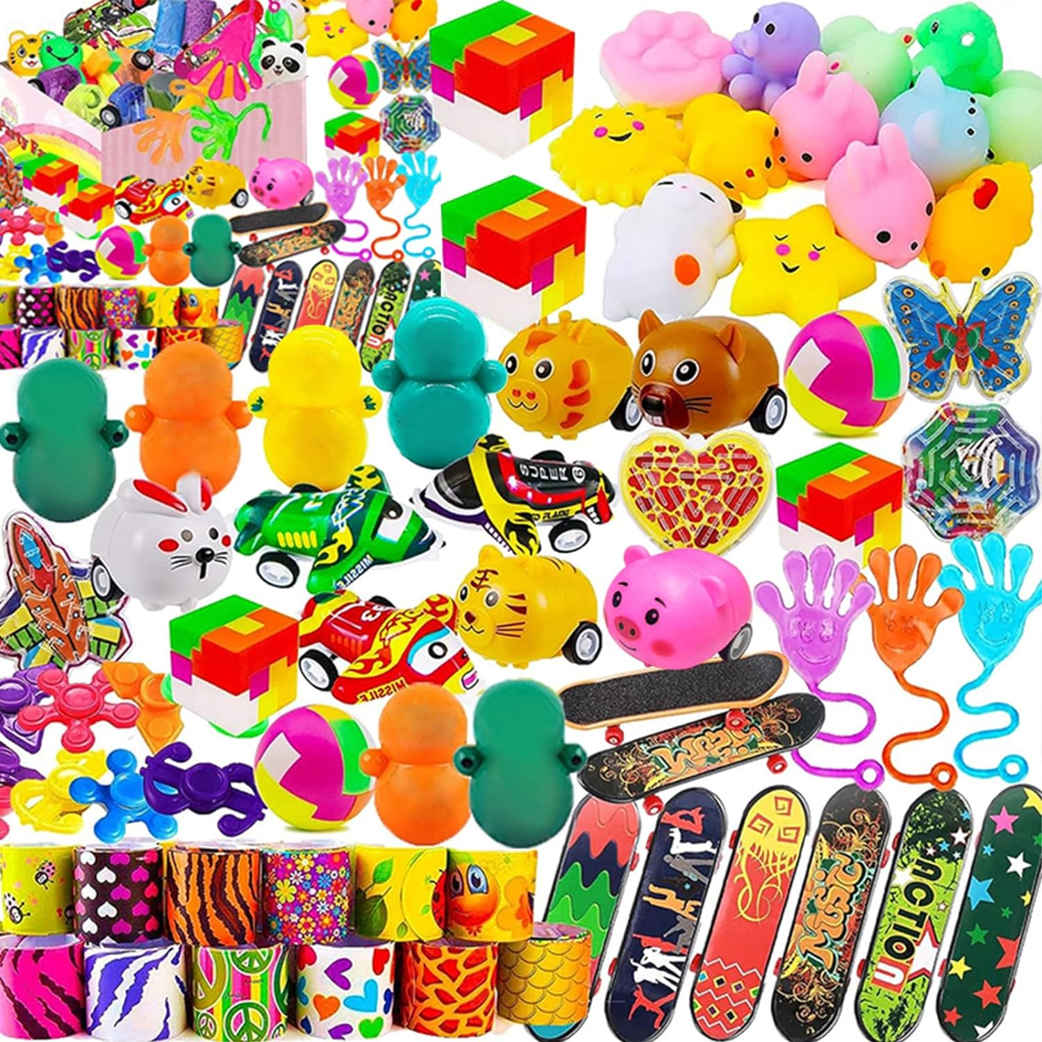 66 PCS Party Favors for Kids Treasure Prizes Box Toys, Goodie Bags Stuffers for Classroom Rewards, Birthday Gifts Toys, Treasure Chest Toys, Carnival Prizes, Stocking Stuffers for Kids 3-5 6-8 8-12 image number 2