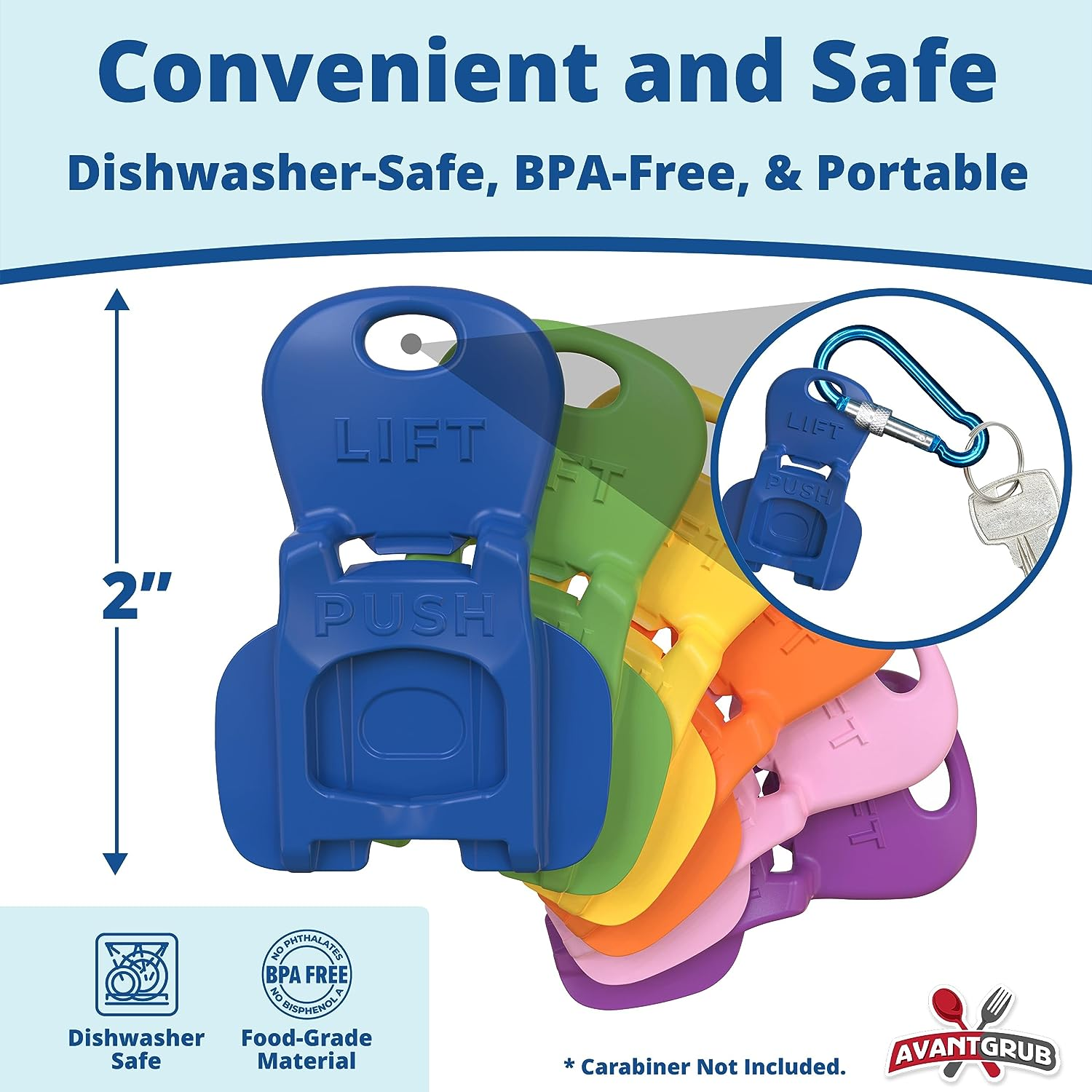 Beverage Barricade Soda Protector 6 Pack for Active Families. Improve Your Picnic or BBQ Experience: Shield Your Cans from Bugs & Dirt Easily ID Whose Drink Is Whose & Eliminate Painful Top Popping. image number 3