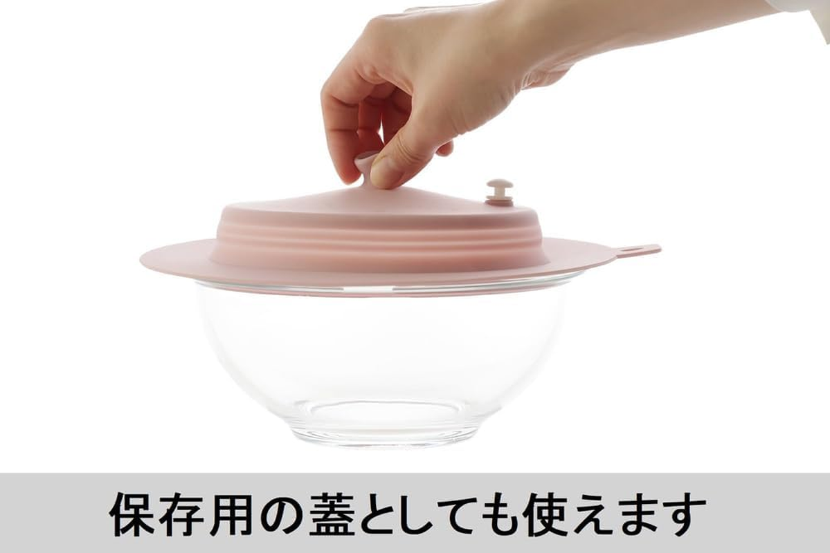 Ishigaki DL 4561 Collapsible Silicone Frying Pan Lid Cover with Valve for 7.1 Inches (18 20 Cm) 22 Cm image number 5