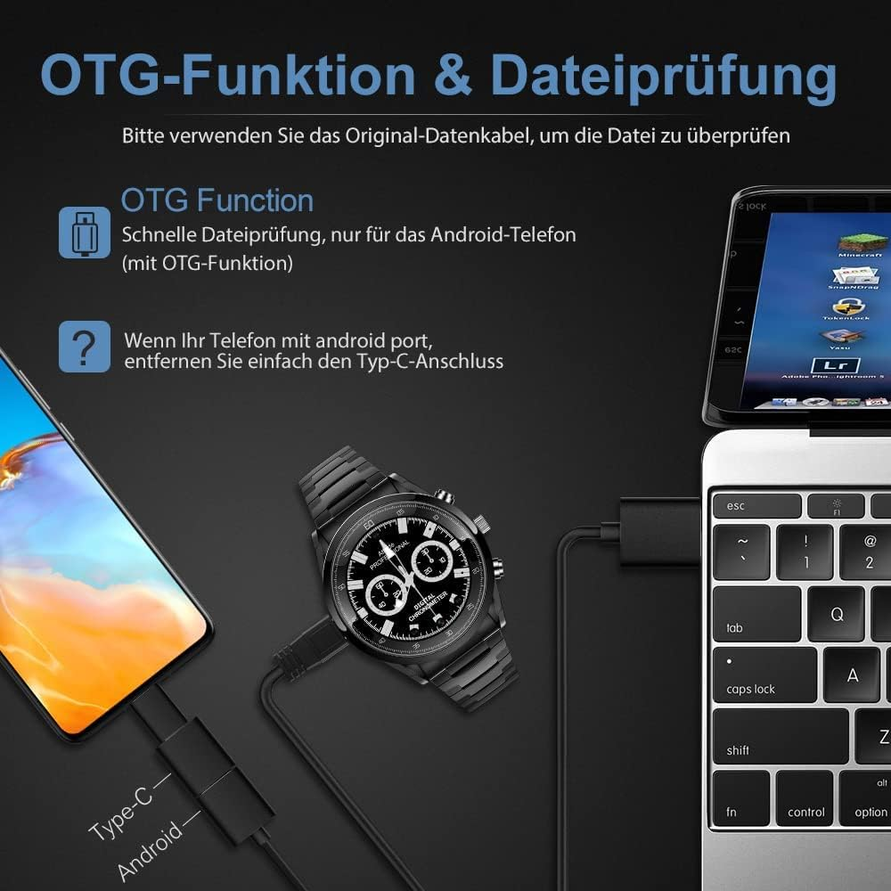 Menborn Compact Camera Spy Camera Clock Type Infrared Motion Detection Camera 32 GB image number 5