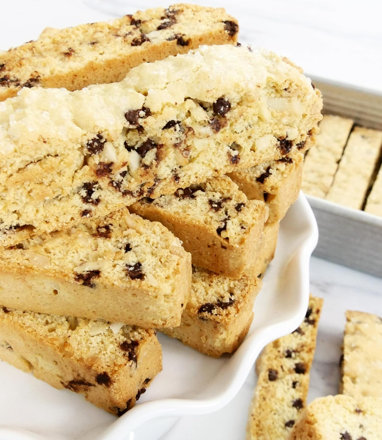 USA PAN 1143LF Bakeware Aluminized Steel Biscotti Pan, Gray, 12 X 5.5 image number 2