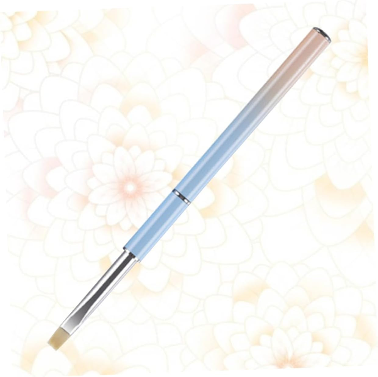 PACKOVE Manicure Liner Pen with Metal Handle Nail Art Carving Brush for UV Gel Fine Line Drawing Tool for Salon and Beginner Use Durable Nail Art Liner Brush for Flower Painting And image number 3